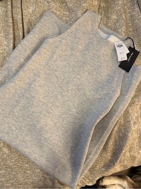 Abercrombie YPB Light Gray Maxi Dress